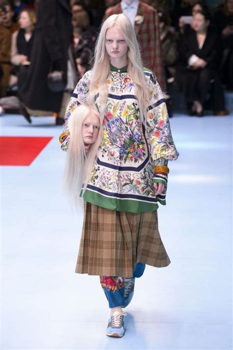 La sfilata di Gucci a Milano per l'autunno inverno 2018 2019